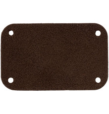 Лейбл Etha Nubuсk, S, темно-коричневый