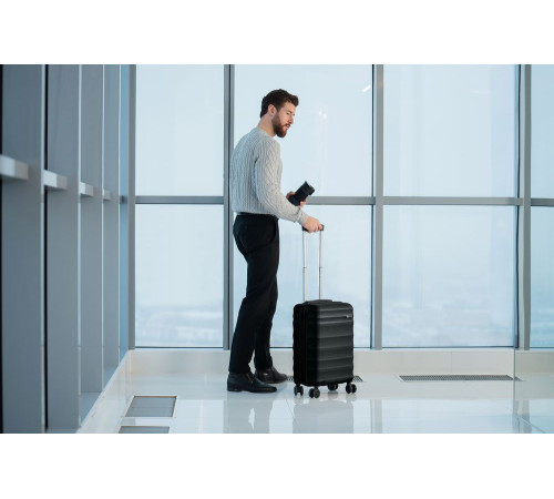 Чемодан Fattore S, ver.2, черный