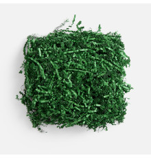 Бумажный наполнитель Chip, темно-зеленый (изумрудный)