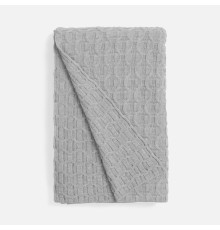 Плед Braidera, серебристо-серый меланж