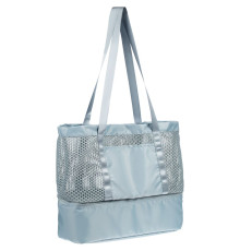 Шопер с термоотделением Verkko, серо-голубой