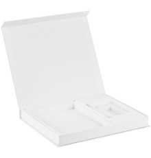 Коробка Daily Touch под ежедневник, аккумулятор и ручку, ver. 2, белая