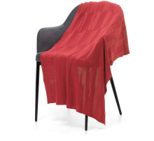 Плед Rombus, темно-розовый (коралл)