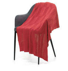 Плед Rombus, темно-розовый (коралл)