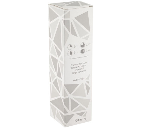 Термос Gems White Rock Сrystal, белый горный хрусталь