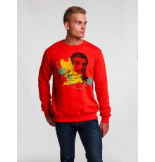 Толстовка «Цитаты. Довлатов. Вранье», красная