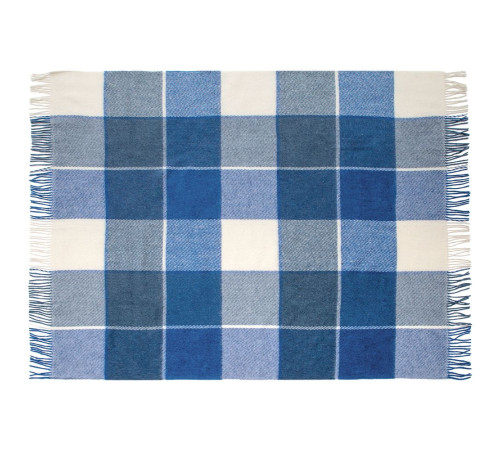 Плед Edinburgh, голубой