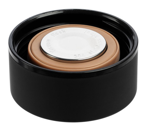 Термос с ситечком Percola, черный