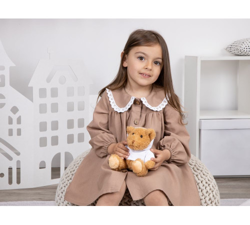 Мягкая игрушка «Мишка Cuddleton» в белом худи