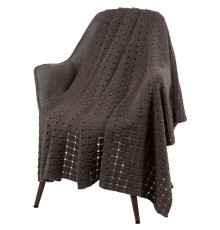 Плед Exquisito, коричневый