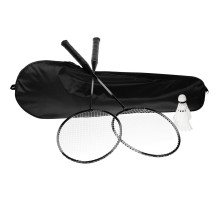 Набор для игры в бадминтон Gloucester, черно-серый