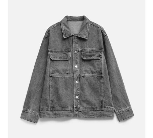 Куртка джинсовая O2, серая