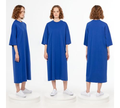 Платье D2, синее