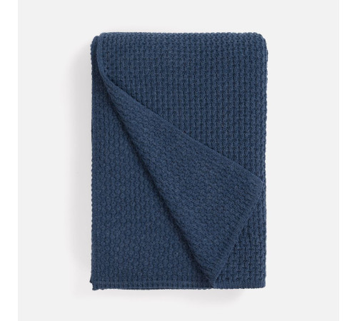 Плед Serenita, синий (джинс)