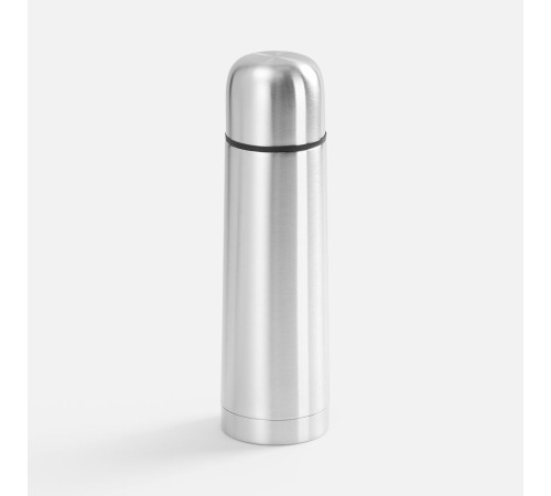Термос Plain 500, ver.2, серебристый