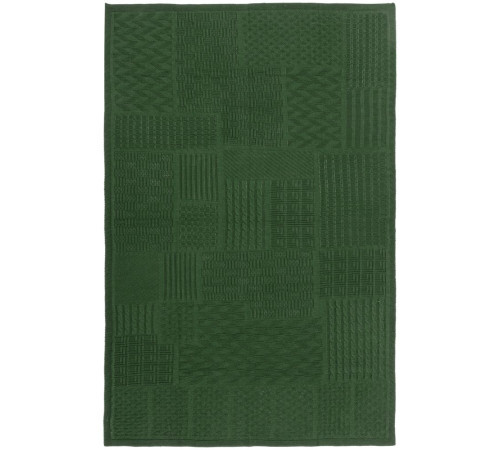 Плед Snippet, темно-зеленый