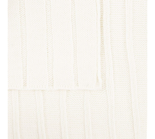 Плед Tressa, белый (молочный)