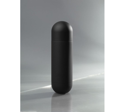 Термос Tubula Soft Touch, черный