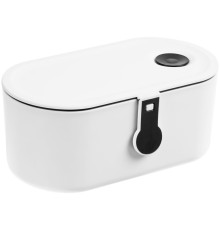 Ланчбокс Lunch Break, белый с черным