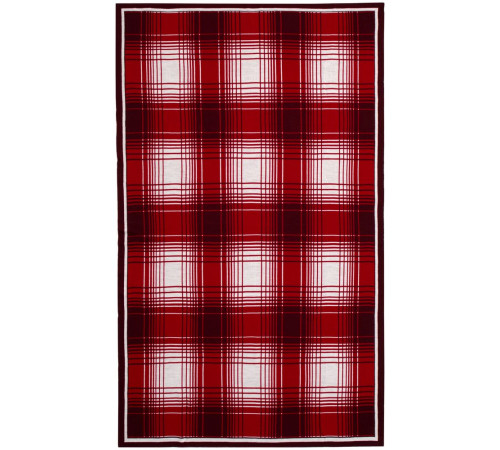 Плед Duotone, красный с белым