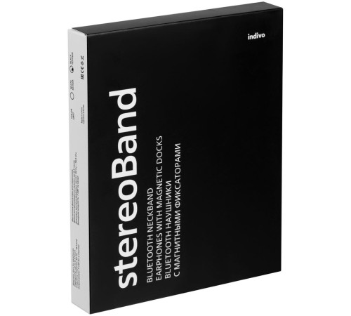 Bluetooth наушники stereoBand, ver.2, черные