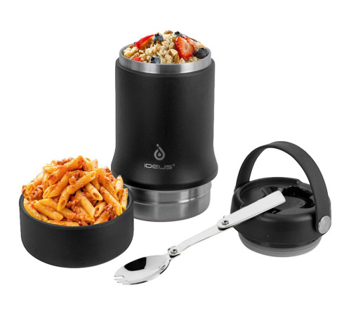 Термос для еды Tabenodo, черный