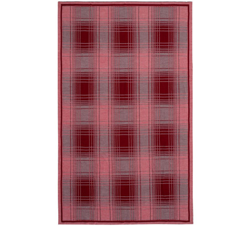 Плед Duotone, красный с белым