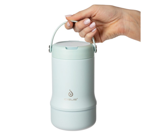 Термос для еды Tabenodo, голубой