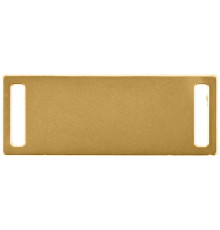 Шильдик металлический Kova, золотистый