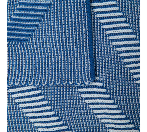 Плед Locus Solus, синий с голубым