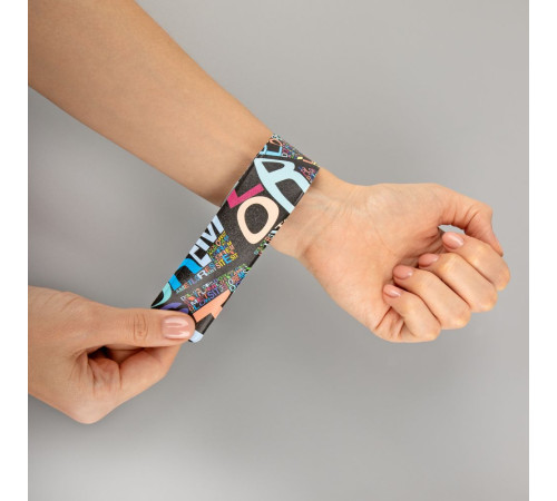 Браслет Slap с печатью на заказ