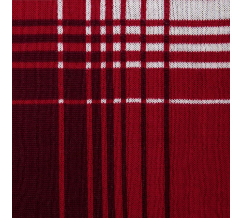 Плед Duotone, красный с белым