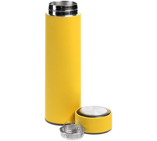 Термос с ситечком Percola, желтый