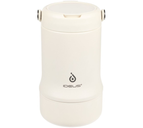 Термос для еды Tabenodo, белый (молочный)