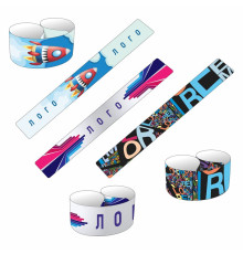 Браслет Slap с печатью на заказ