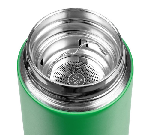 Смарт-бутылка с заменяемой батарейкой Long Therm, зеленая