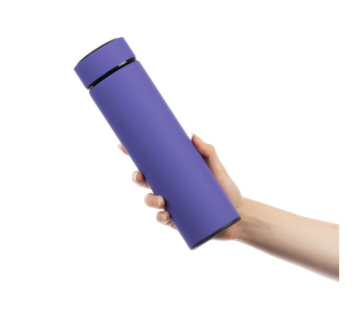 Термос с ситечком Percola, фиолетовый