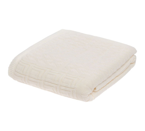 Плед Snippet, молочно-белый