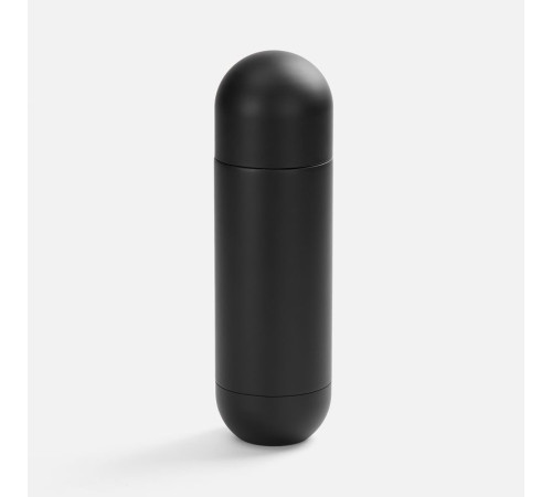 Термос Tubula Soft Touch, черный