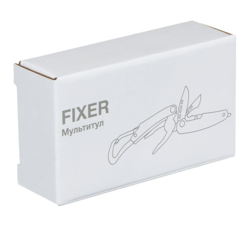 Мультитул Fixer, серебристый