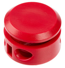 Двойной фиксатор для шнура Brоgy, красный