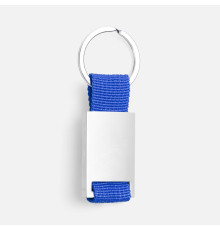 Брелок Inlet с тканевой вставкой, синий