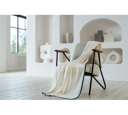 Плед Frontier, молочно-белый