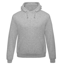 Толстовка Hooded, серый меланж