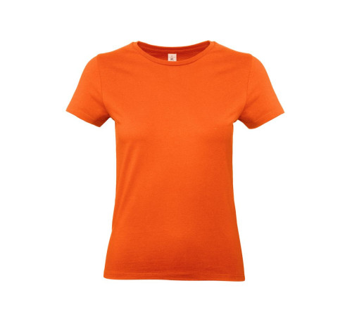 Футболка женская E190 оранжевая