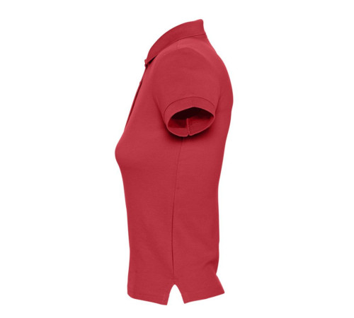 Рубашка поло женская People 210, красная