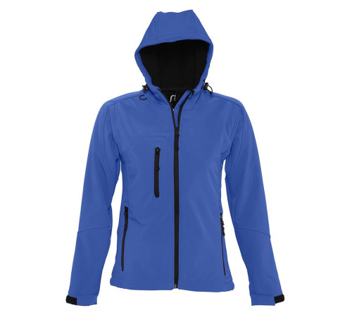 Куртка женская с капюшоном Replay Women, ярко-синяя