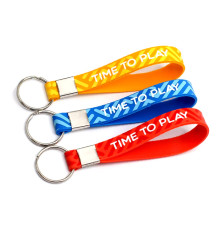 Браслеты-брелоки с нанесением в 1 цвет