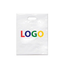 Пакет ПВД 40х50см, белый с нанесением в 4 цвета