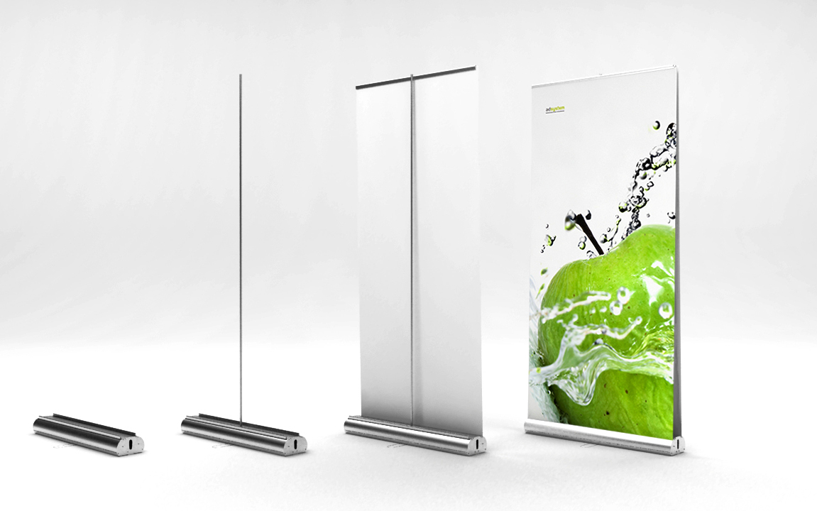 Реклама для витрин и залов